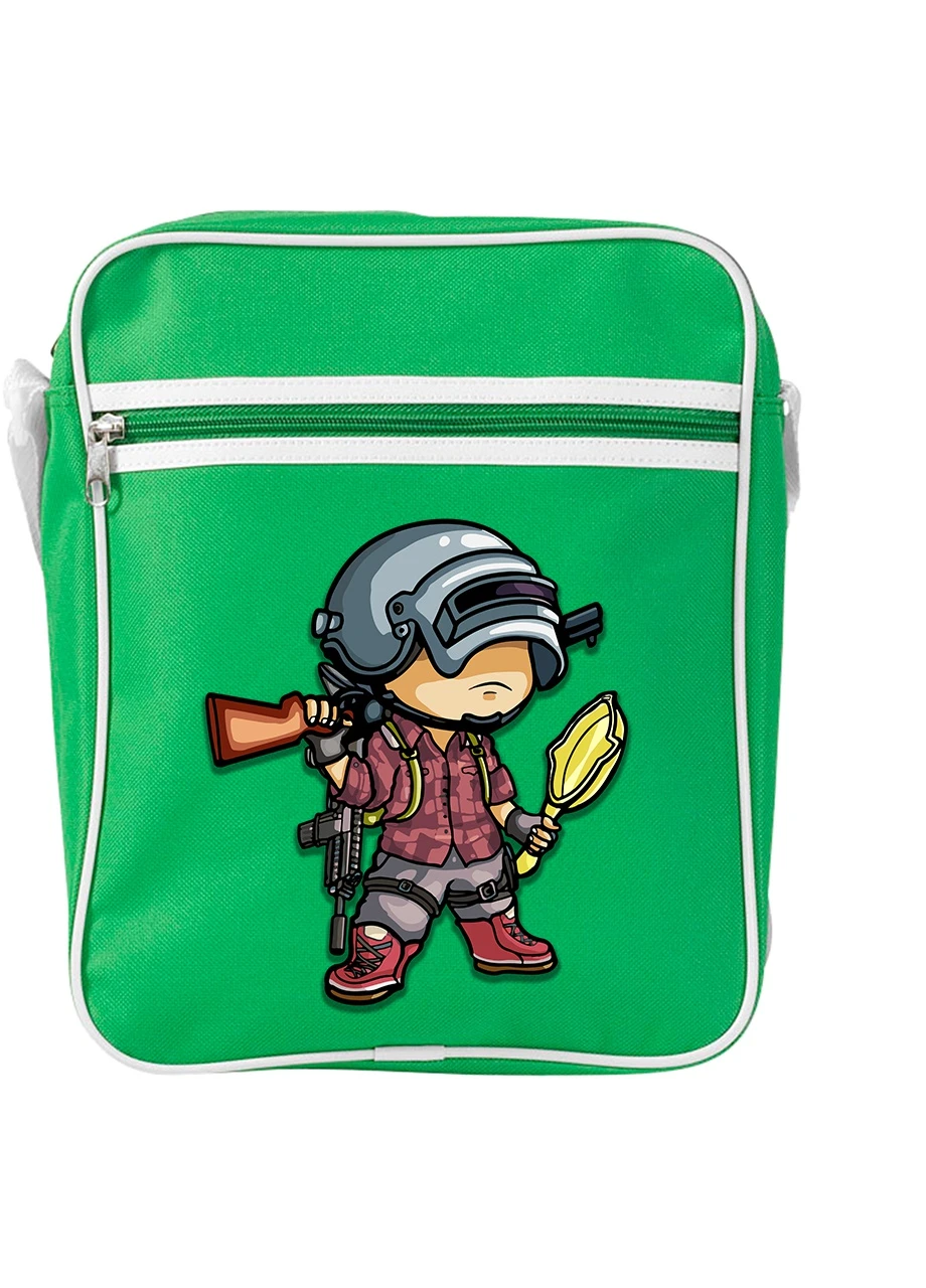 Сумка-месенджер PUBG Зелений (92289-1710-KG) MobiPrint (259887129)