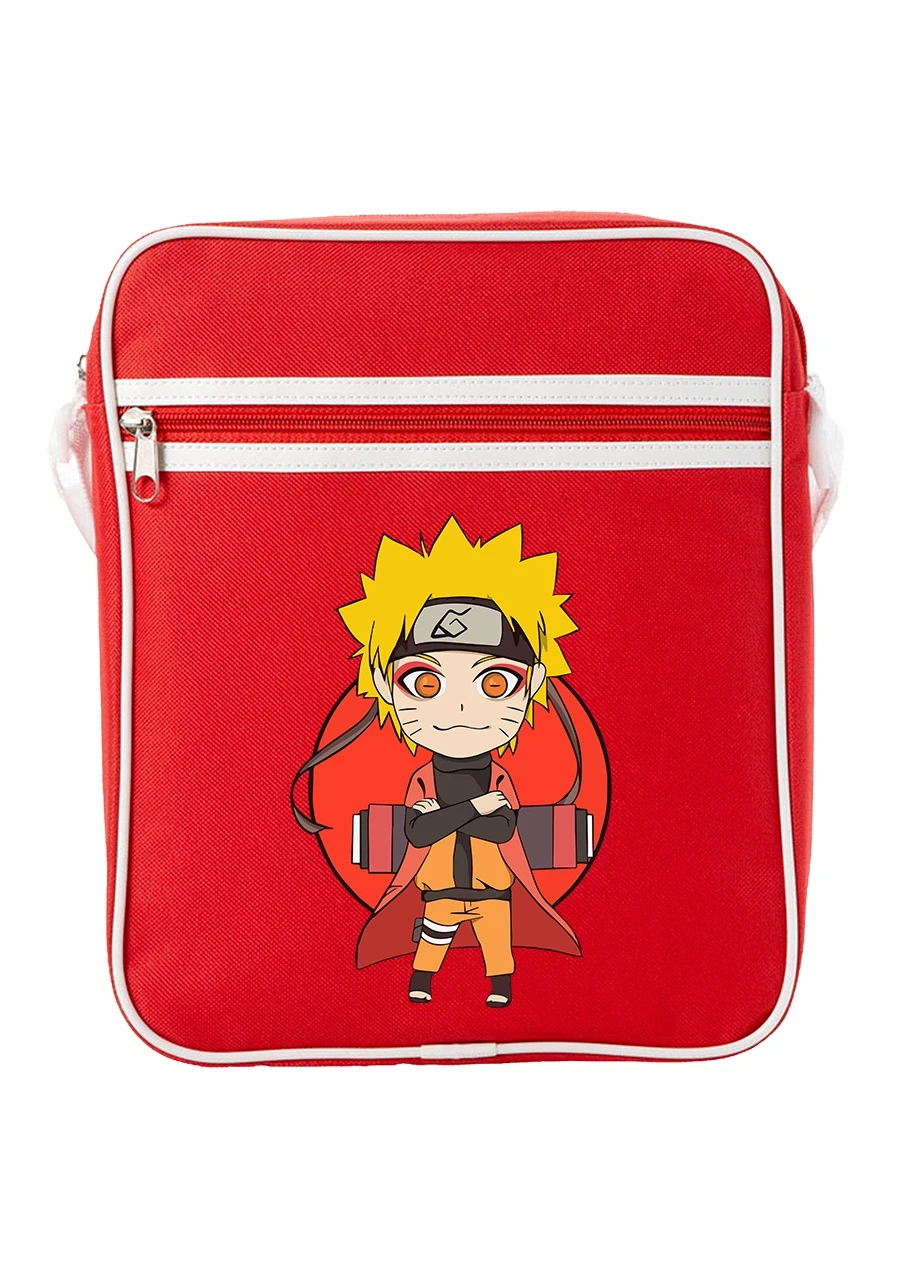 Сумка-мессенджер Наруто (Naruto) Красный (92289-3478-RD) MobiPrint (259886660)