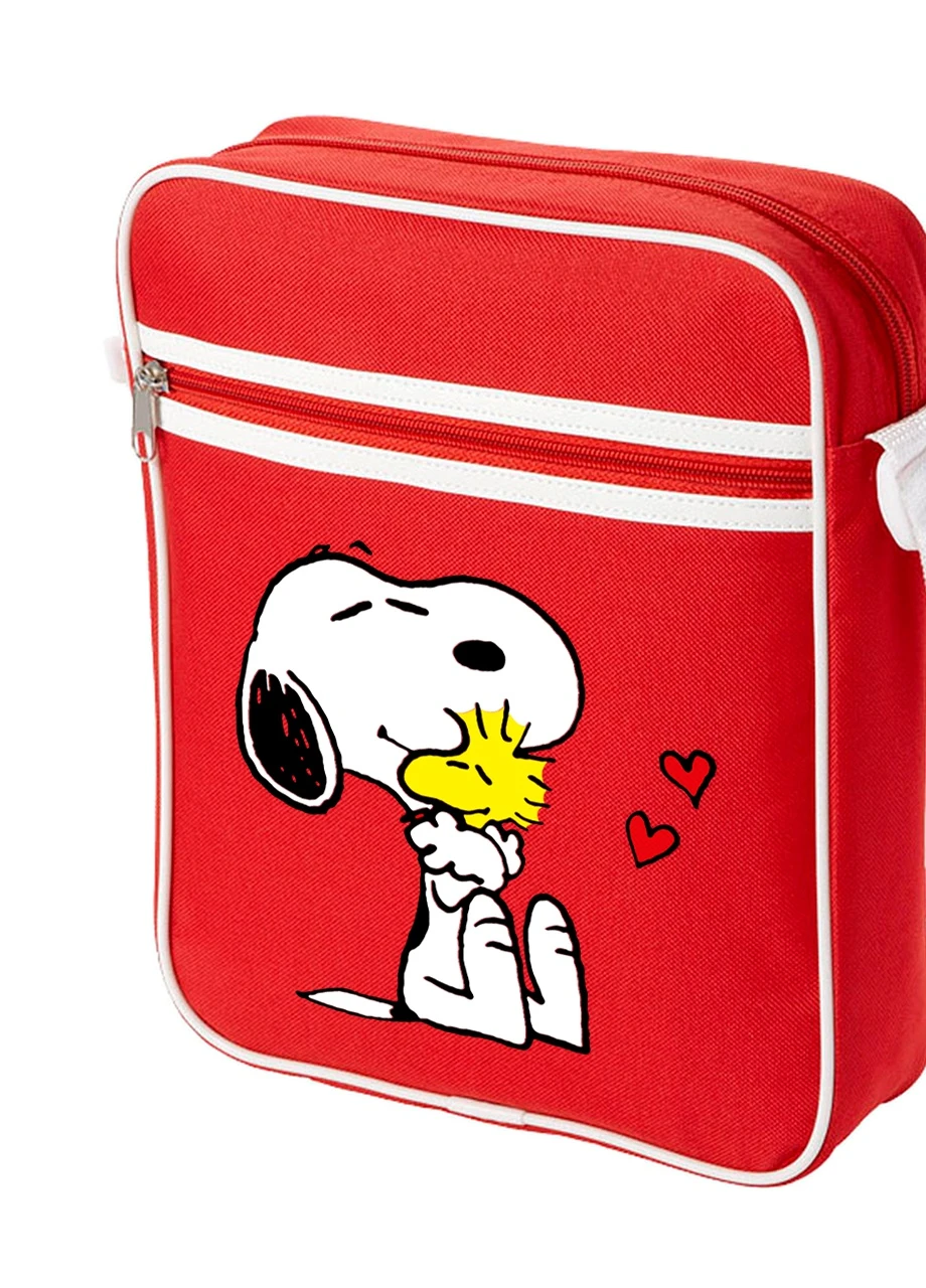 Сумка-мессенджер snoopy Снуппи Красный (92289-1503-RD) MobiPrint (259886041)