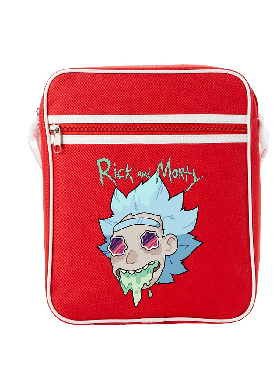 Сумка-мессенджер Морти Смит Рик и Морти (Morty Smith Rick and Morty) Красный (92289-2945-RD) MobiPrint (259887033)