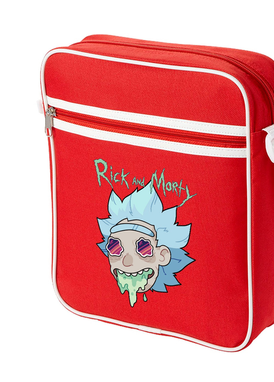 Сумка-мессенджер Морти Смит Рик и Морти (Morty Smith Rick and Morty) Красный (92289-2945-RD) MobiPrint (259887033)