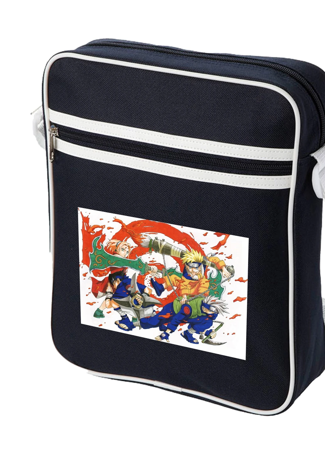 Сумка-мессенджер Наруто (Naruto) Синий (92289-3111-NB) MobiPrint (259887351)