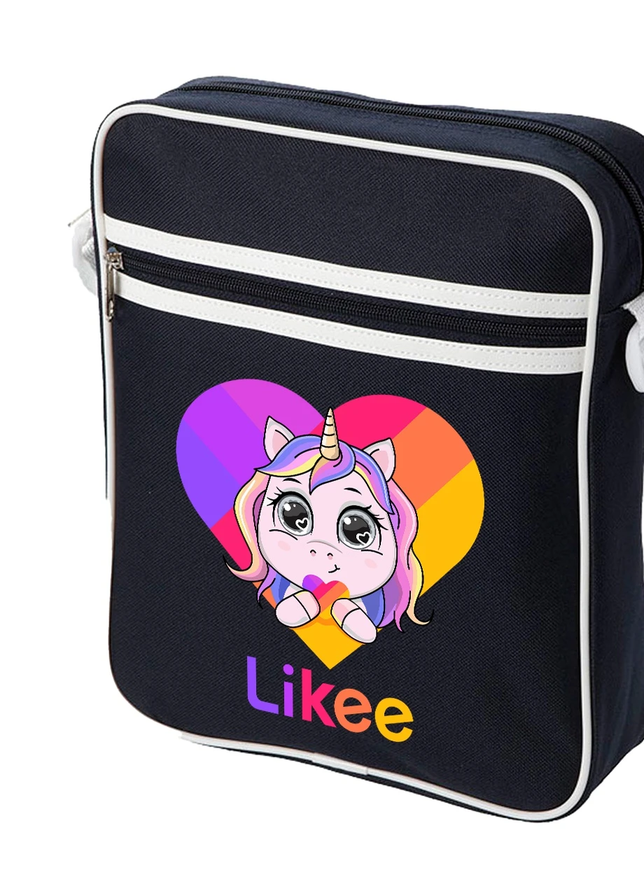 Сумка-месенджер Лайки Єдиноріг (Likee Unicorn) Синій (92289-1593-NB) MobiPrint (259886682)