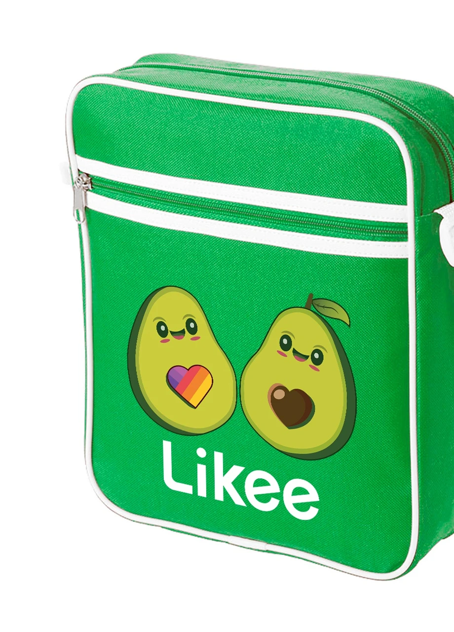 Сумка-мессенджер Лайк Авокадо (Likee Avocado) Зеленый (92289-1031-KG) MobiPrint (259887499)