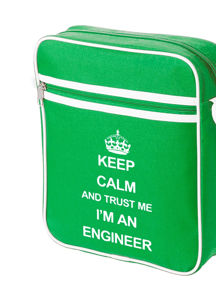 Сумка-месенджер Keep Calm Зелений (92289-2008-KG) MobiPrint (259886088)
