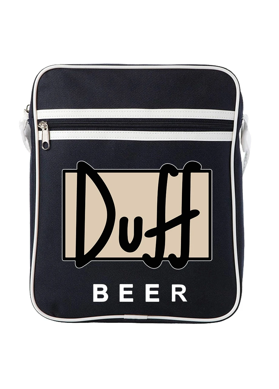 Сумка-мессенджер Симпсоны Дафф (The Simpsons Duff Beer) Синий (92289-1995-NB) MobiPrint (259886549)