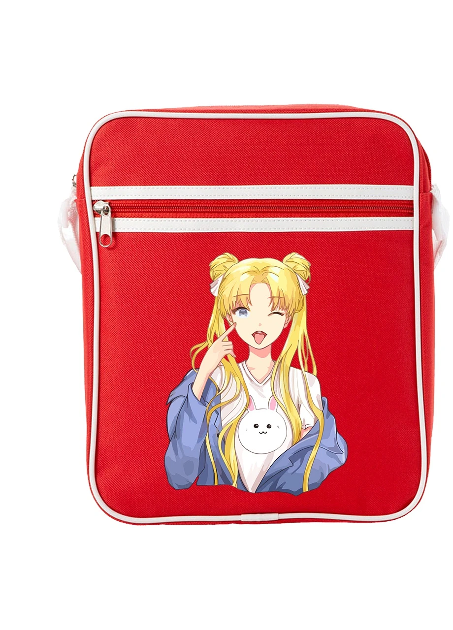 Сумка-месенджер Сейлор Мун (Sailor Moon) Червоний (92289-2925-RD) MobiPrint (259887043)