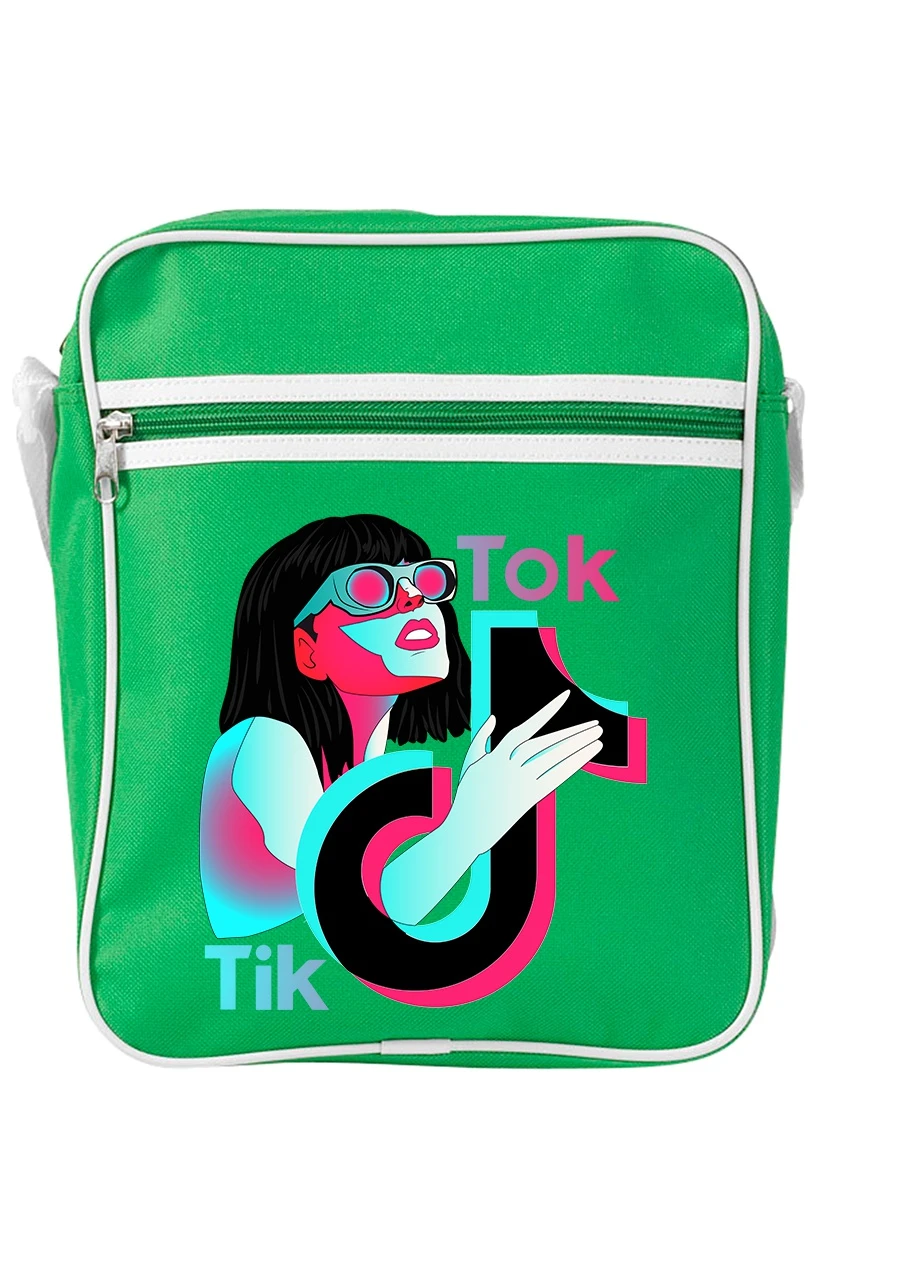Сумка-мессенджер Тик Ток (Tik Tok Girl) Зеленый (92289-1647-KG) MobiPrint (259885832)