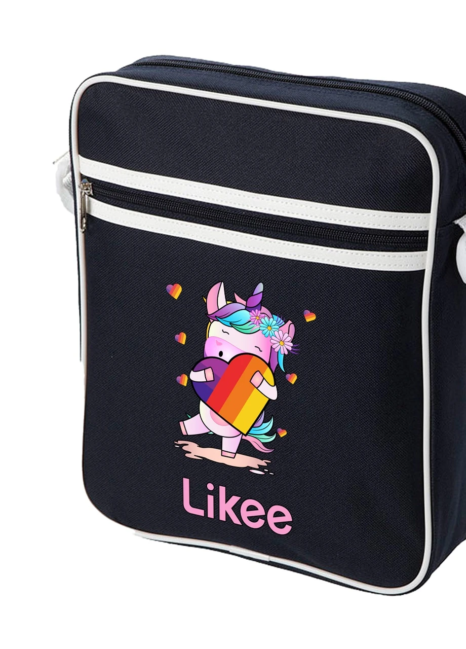 Сумка-мессенджер Лайки (Likee) Unicorn Синий (92289-1469-NB) MobiPrint (259885741)