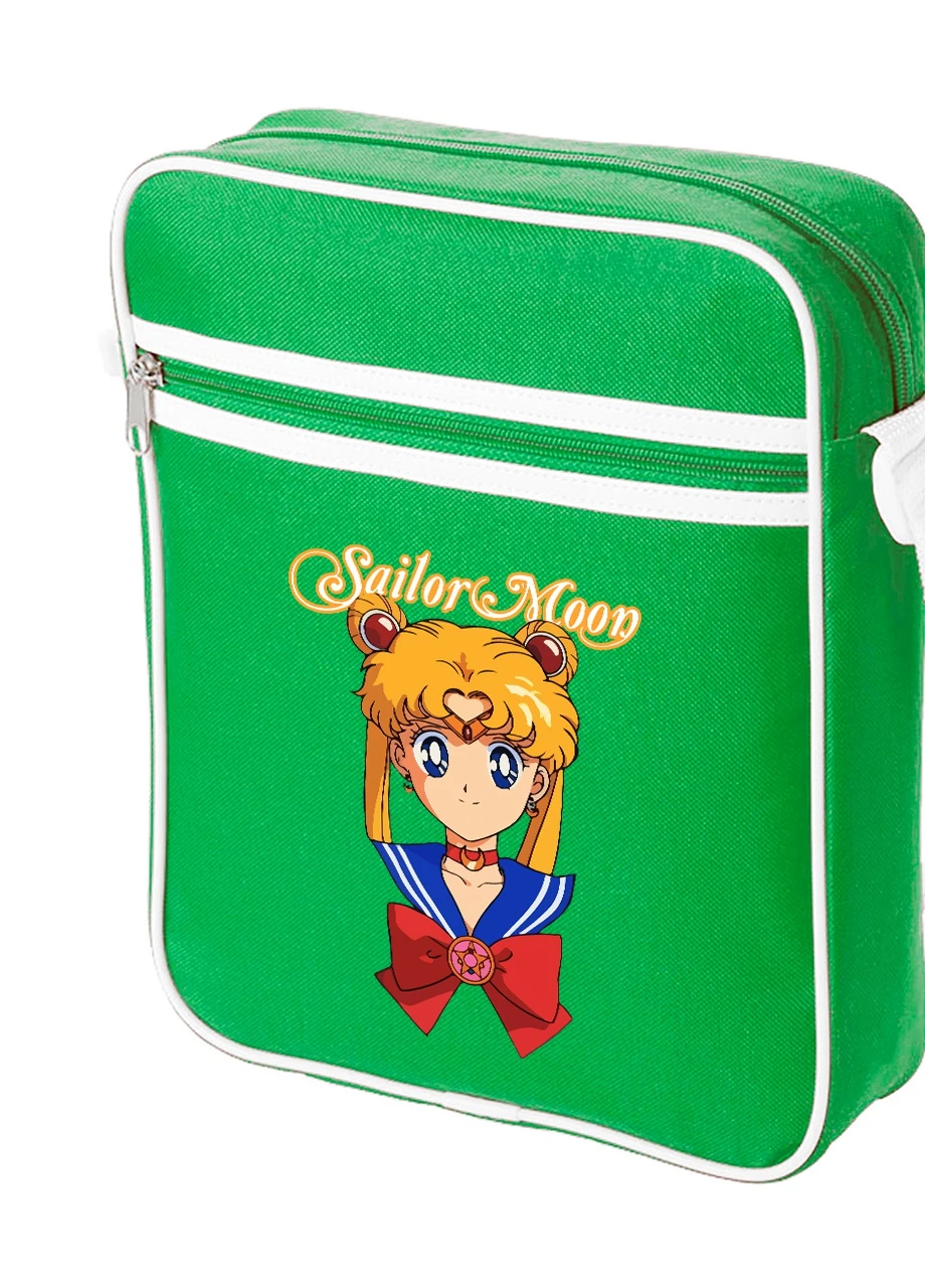 Сумка-мессенджер Сейлор Мун (Sailor Moon) Зеленый (92289-2915-KG) MobiPrint (259887438)