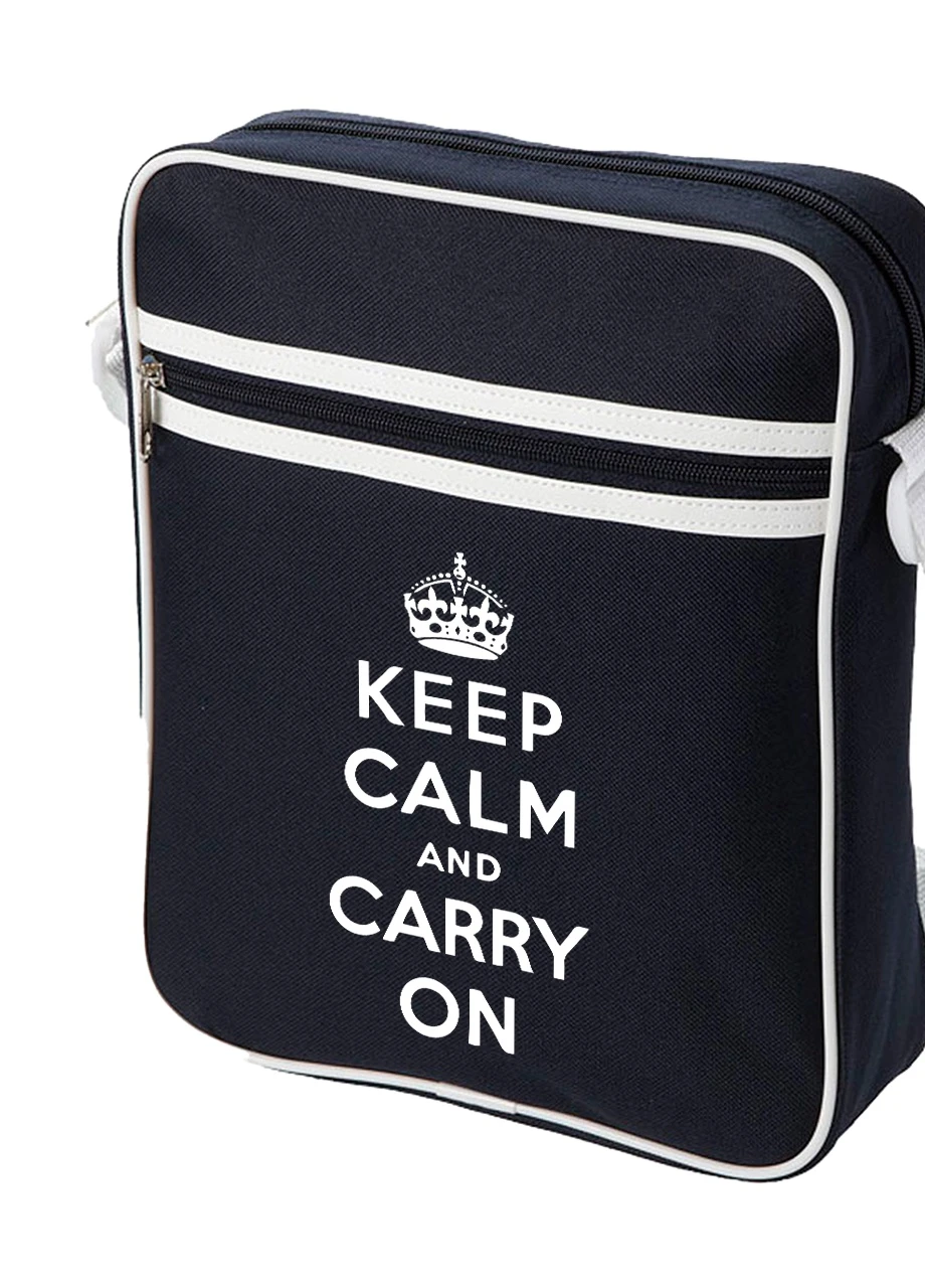Сумка-мессенджер Keep Calm Синий (92289-2009-NB) MobiPrint (259887073)