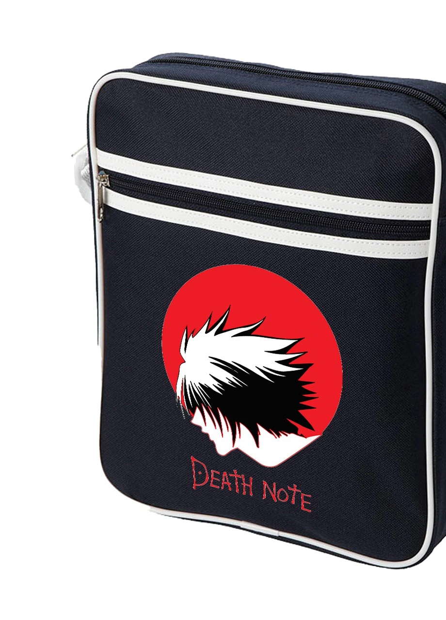 Сумка-месенджер Ел Лоулайт Зошит смерті (Death Note) Синій (92289-2653-NB) MobiPrint (259886514)