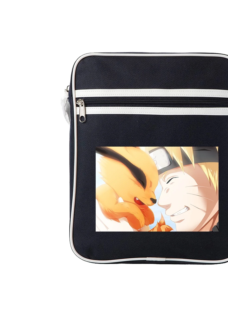 Сумка-мессенджер Наруто (Naruto) Синий (92289-3087-NB) MobiPrint (259888049)