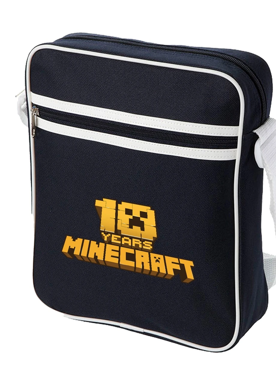 Сумка-мессенджер Майнкрафт (Minecraft) Синий (92289-1171-NB) MobiPrint (259886275)