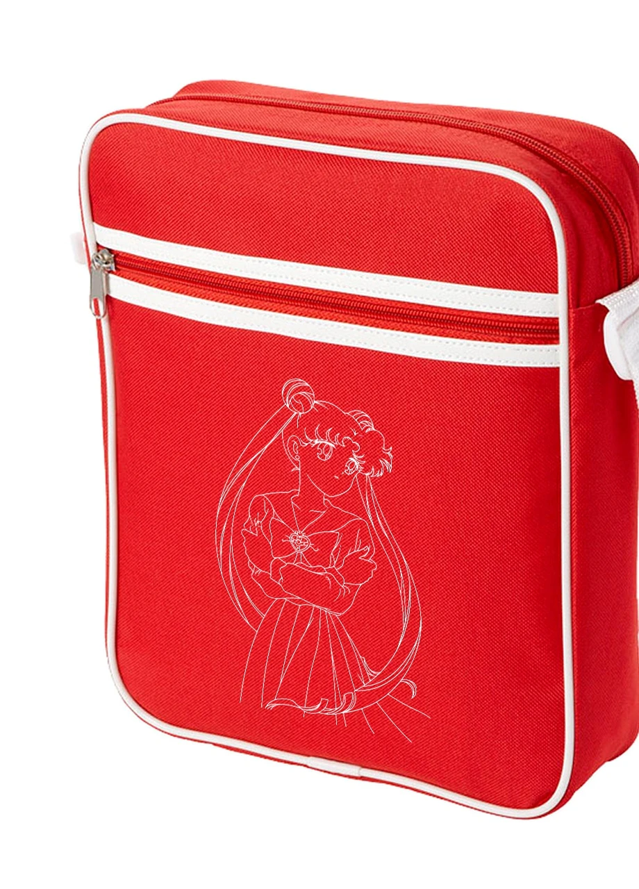 Сумка-месенджер Сейлор Мун (Sailor Moon) Червоний (92289-1768-RD) MobiPrint (259887090)