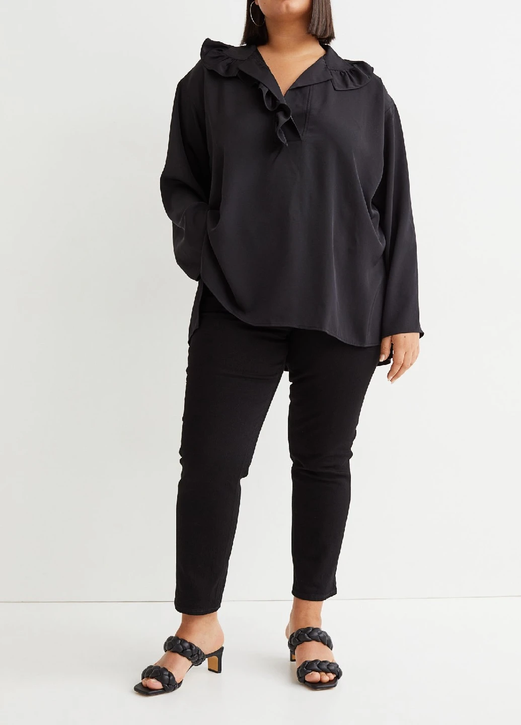 Чорна блузка H&M