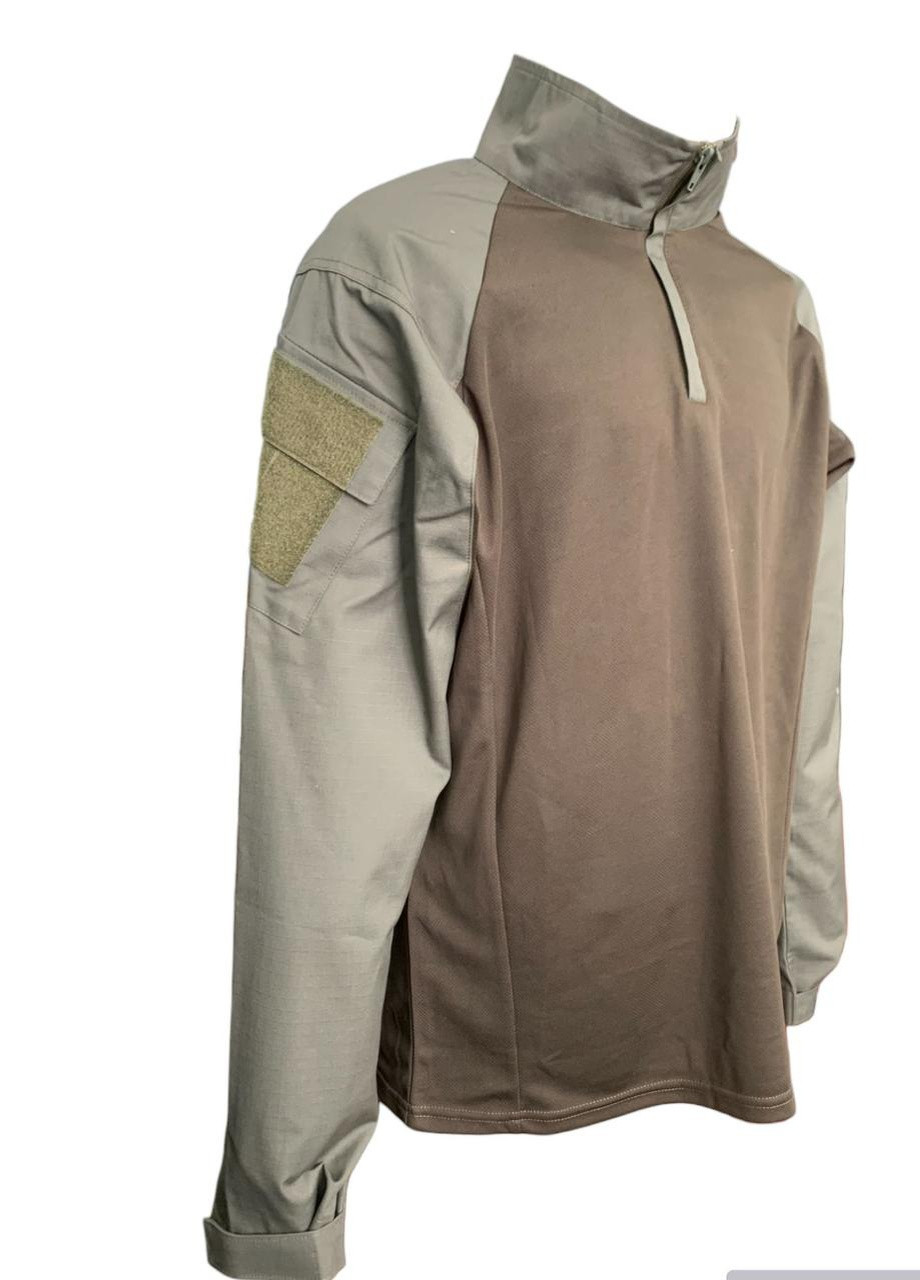 Рубашка Tactic4Profi УБАКС рипстоп-кулмакс хаки-хаки с длинным рукавом 3XL 4PROFI (259787660)