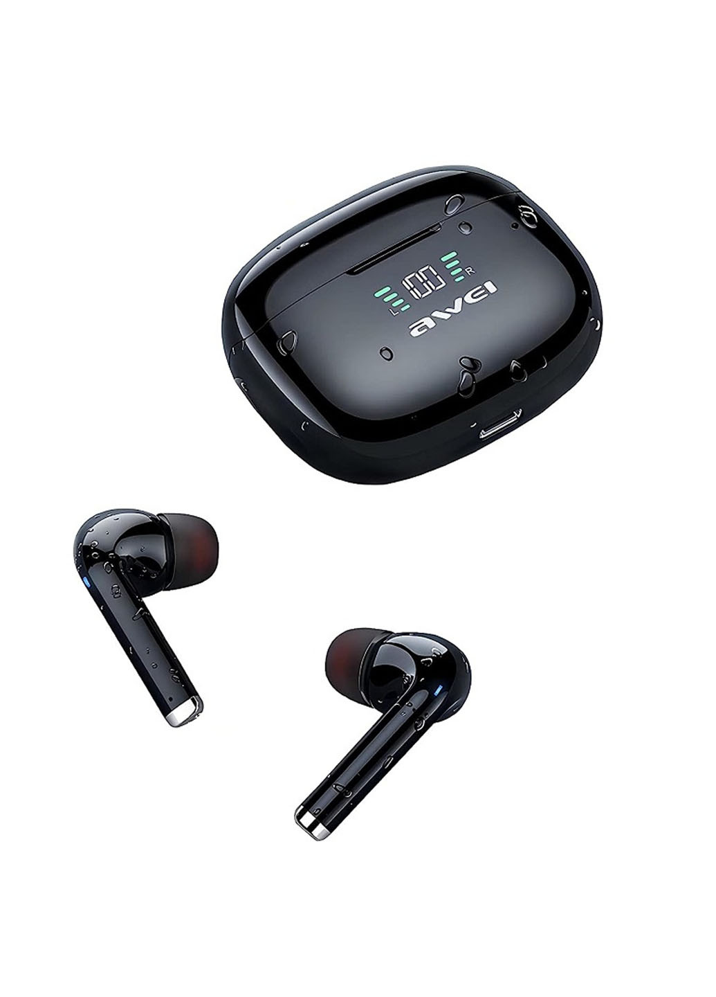 Бездротові Bluetooth навушники TA8 із зарядним чохлом Awei (259787216)