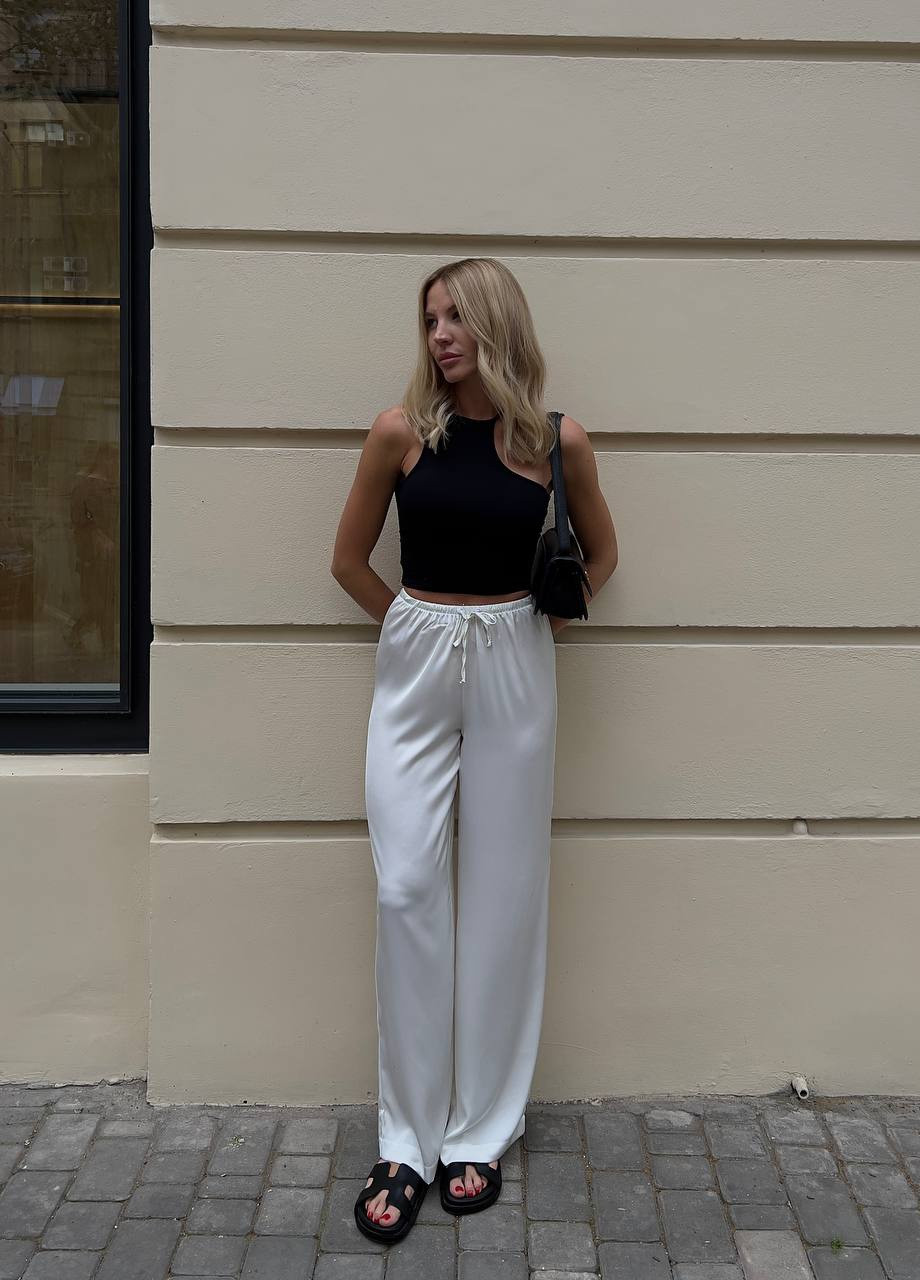 Женские шелковые штаны прямые ZF inspire (259792462)