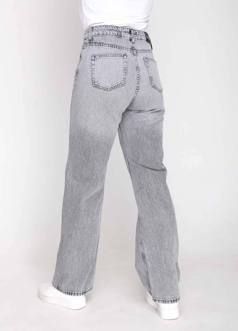 Джинси палаццо жіночі сірий градієнт Палаццо Cracpot - (259812418)