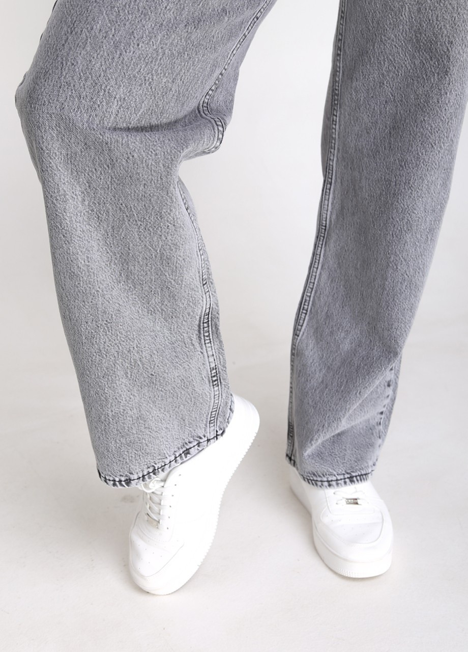 Джинси палаццо жіночі сірий градієнт Палаццо Cracpot - (259812418)