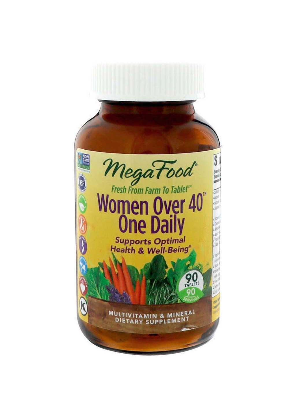 Витамины для женщин Women Over 40+ 90 таблеток MegaFood (259813518)