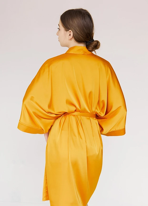 Халат шелковый Mango Forly (259815174)