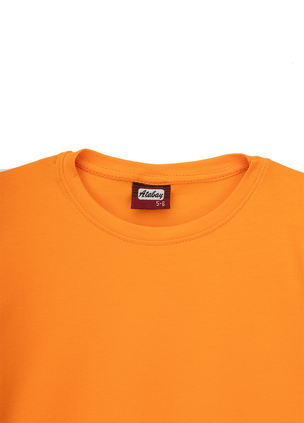Оранжевая летняя футболка Atabey
