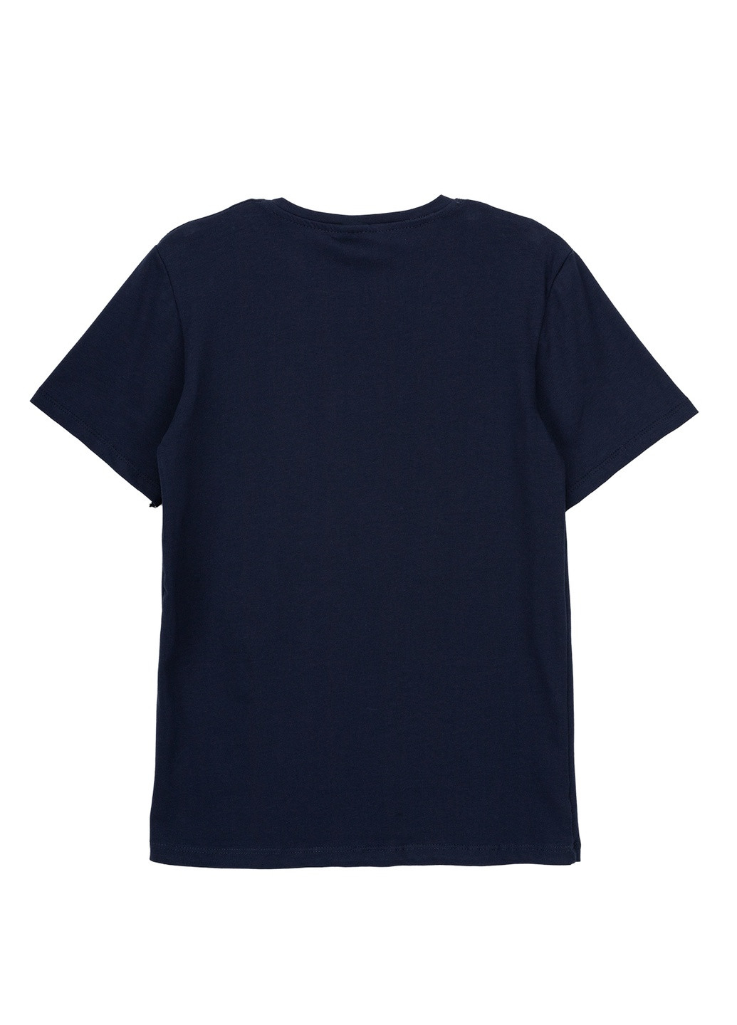 Темно-синяя летняя футболка Atabey