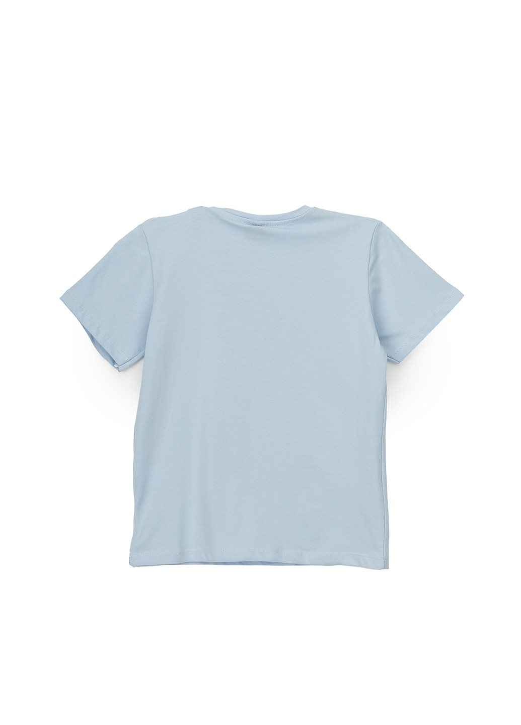 Блакитна літня футболка Atabey