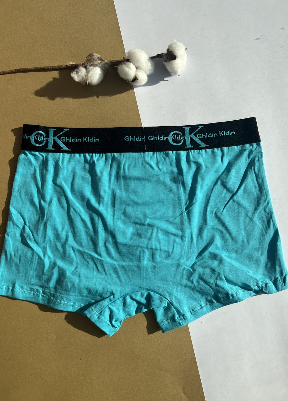 Чоловічі анатомічні труси боксери бавовняні GK 48 50 52 54 (M L XL 2XL) труси-шорти блакитні No Brand (259874591)