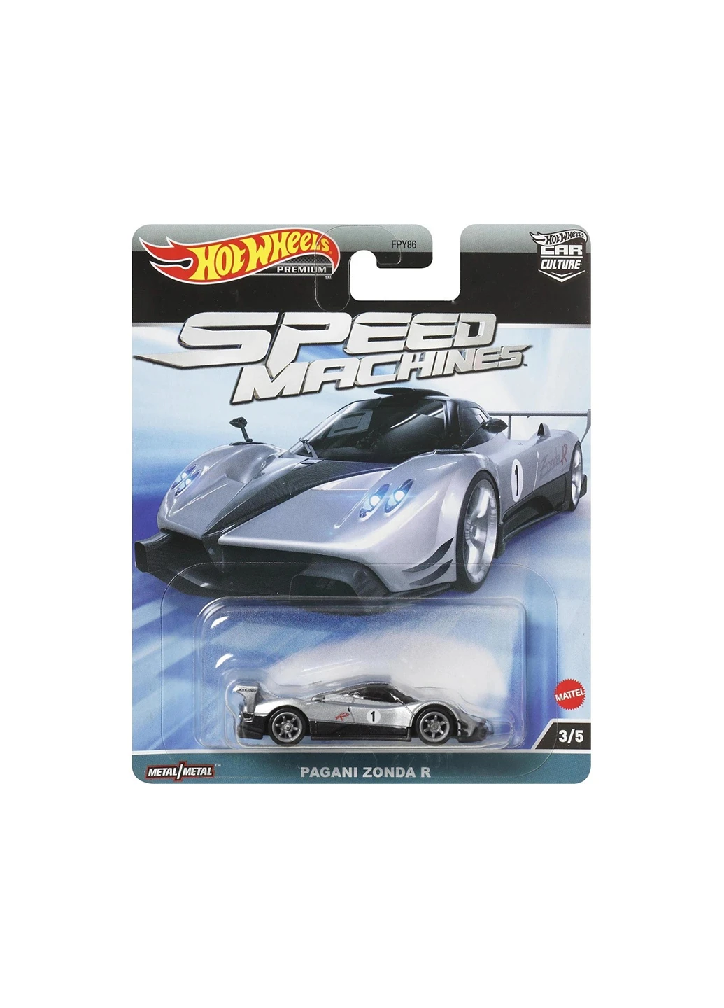 Колекційна модель машинки Pagani Zonda R серії "Car Culture" FPY86/HKC42 Hot Wheels (259861584)