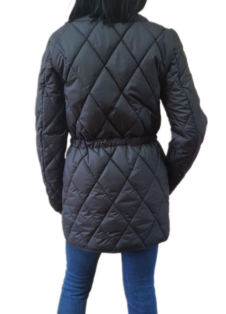 Чорна демісезонна легка куртка Fashion Club