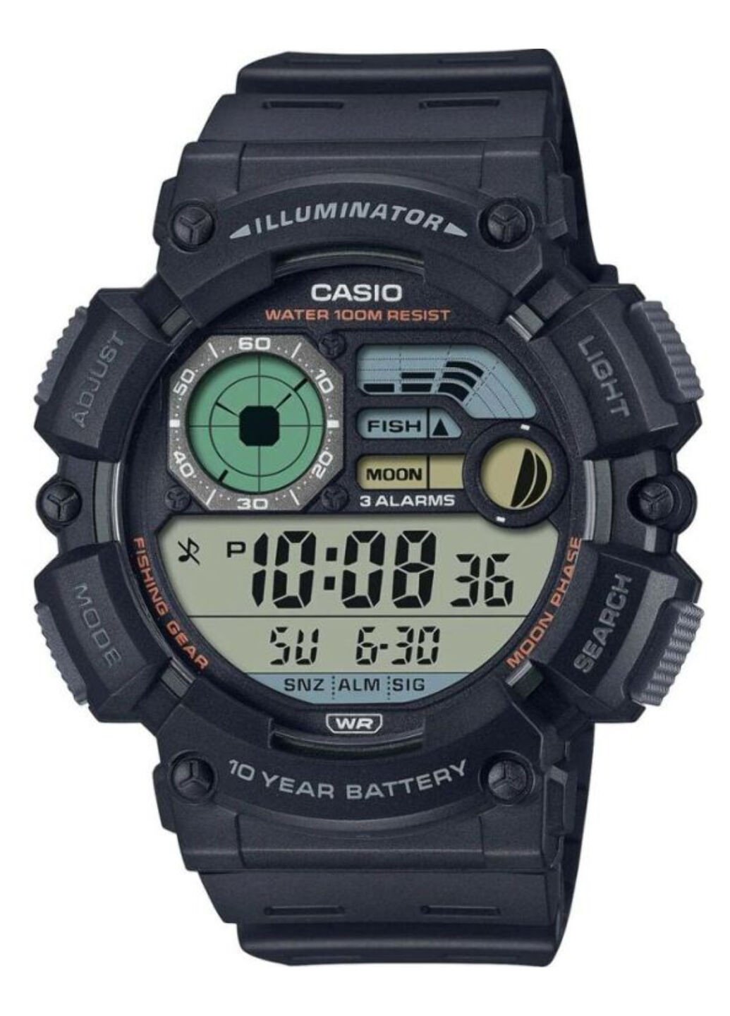 Часы наручные Casio ws-1500h-1avef (259959671)