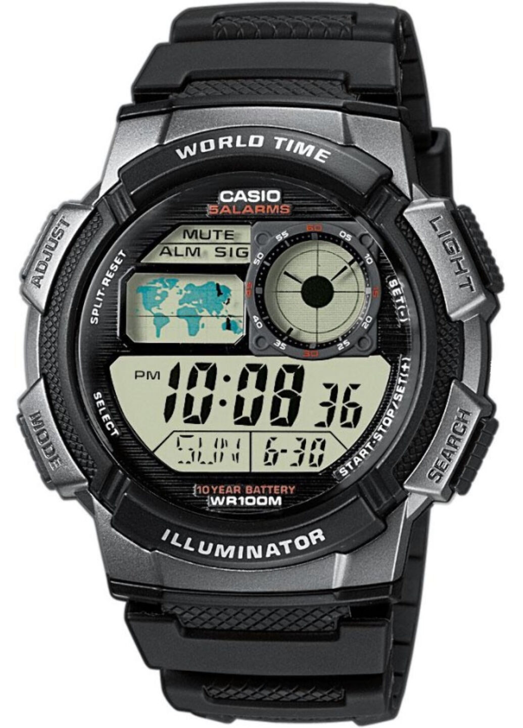 Часы наручные Casio ae-1000w-1bvef (259959571)