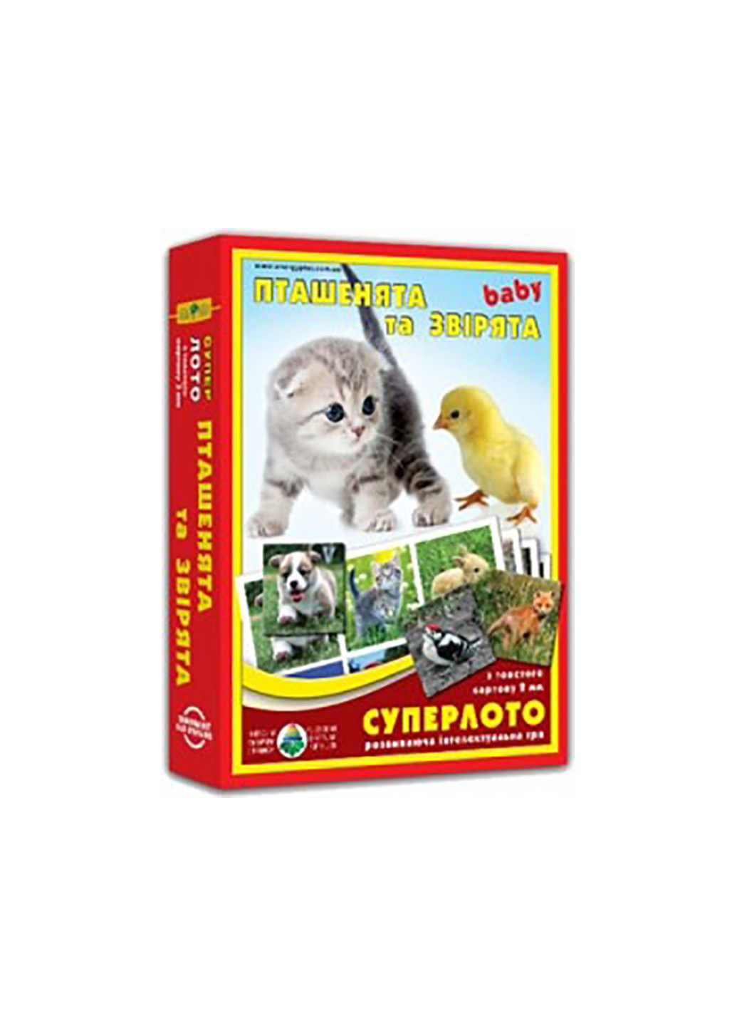 Супер Лото "Птенцы и звери" 1985 Киевская фабрика игрушек (259885034)
