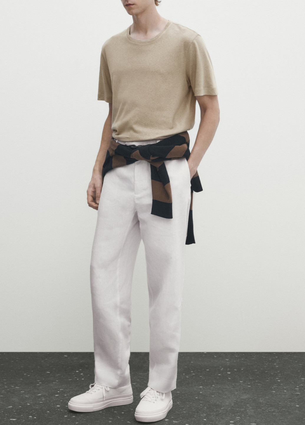 Пісочна футболка Massimo Dutti