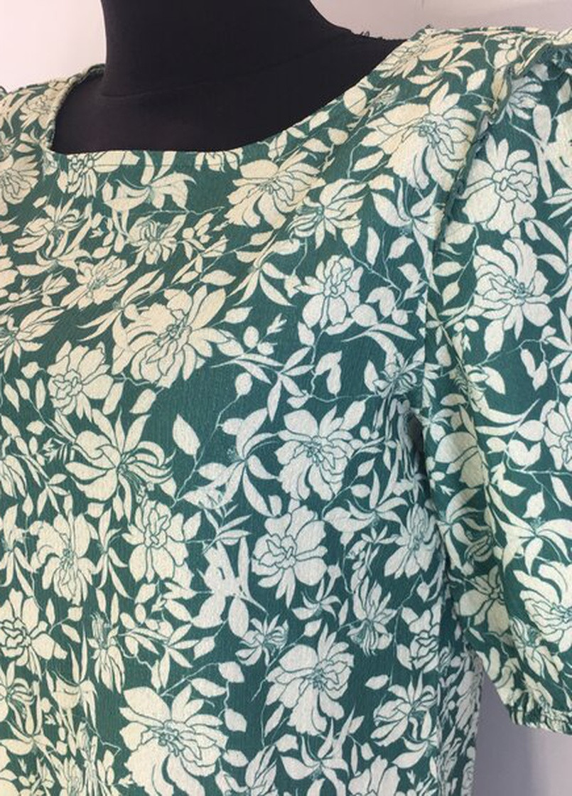 Зеленая демисезонная блуза Esprit 030ee1k412