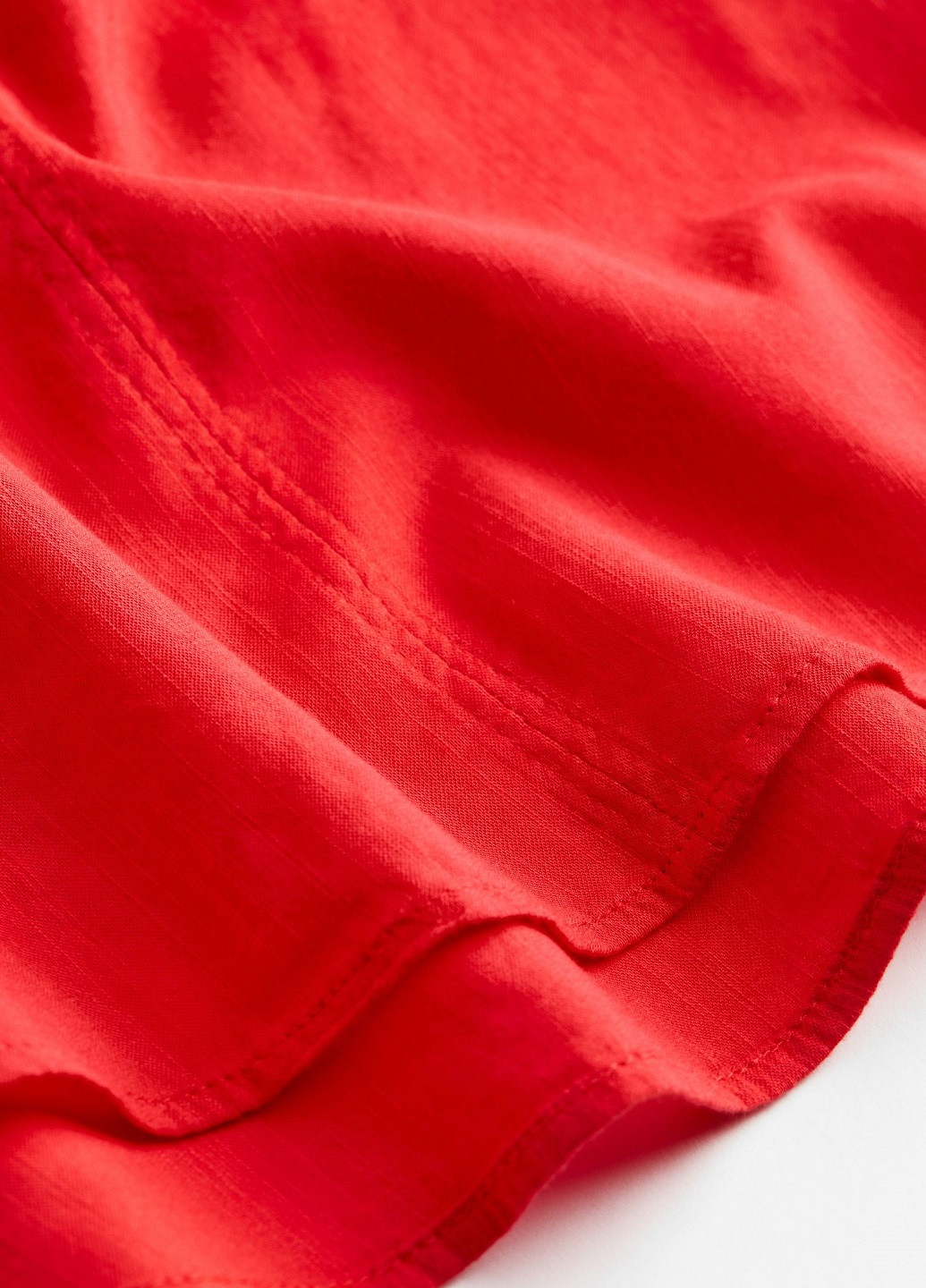 Красная летняя блузка H&M
