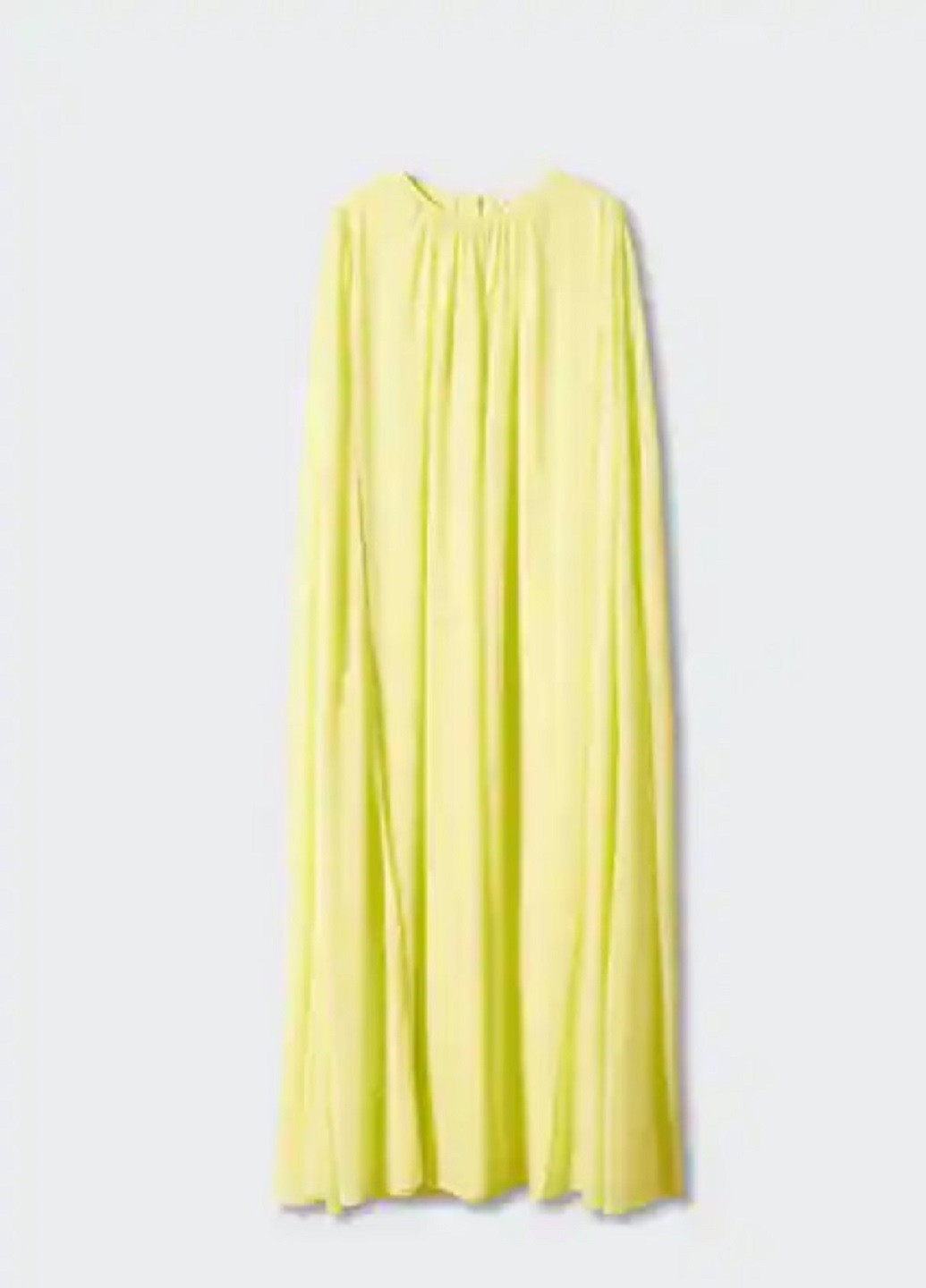 Жовтий святковий сукня Mango однотонна