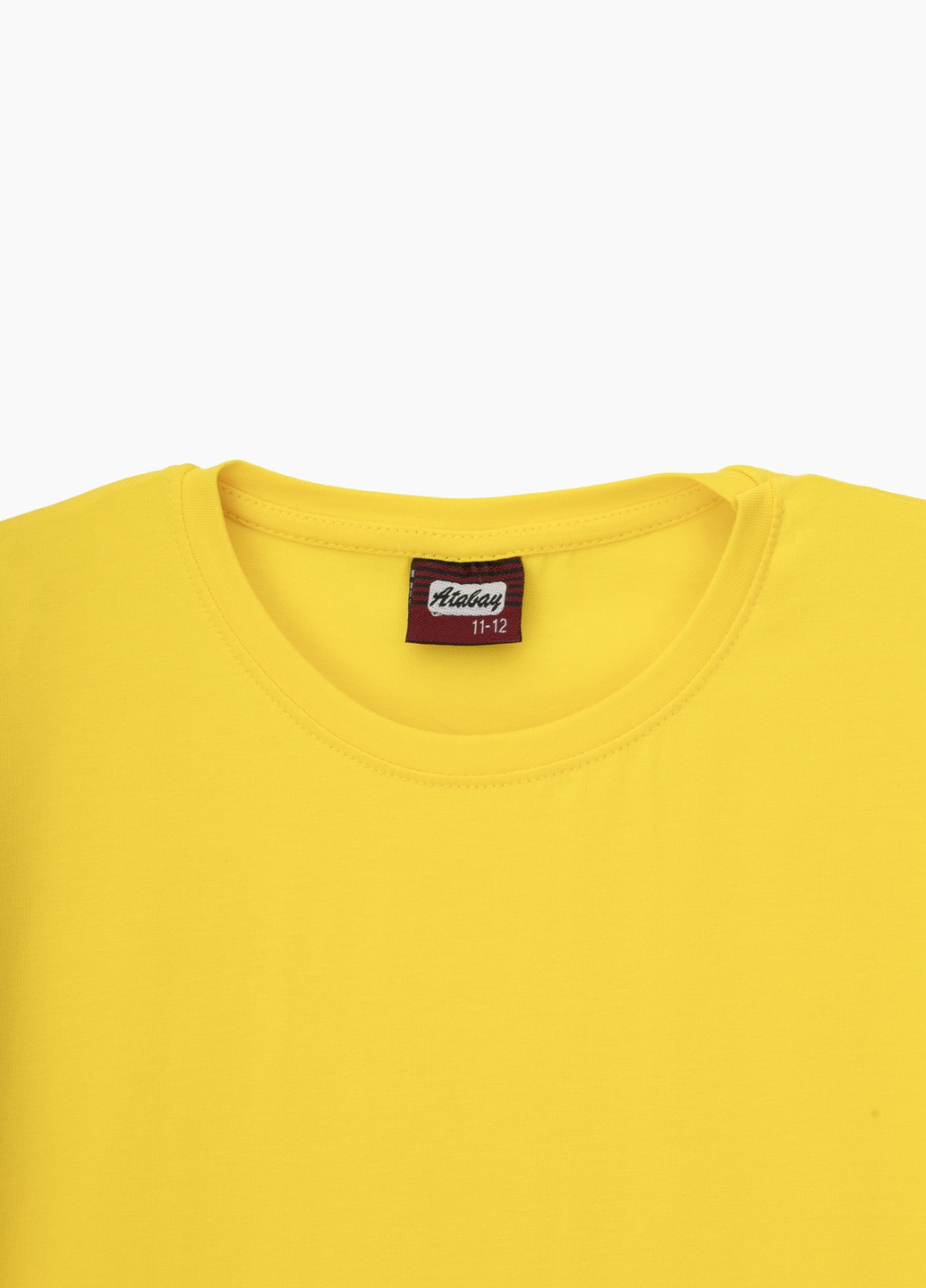 Желтая летняя футболка Atabey