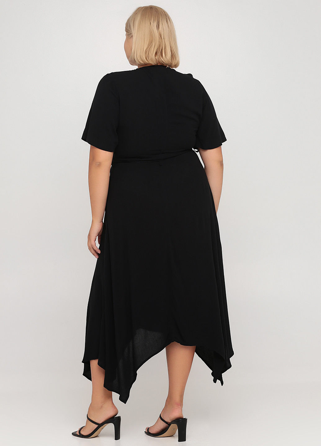 Черное кэжуал платье Banana Republic однотонное