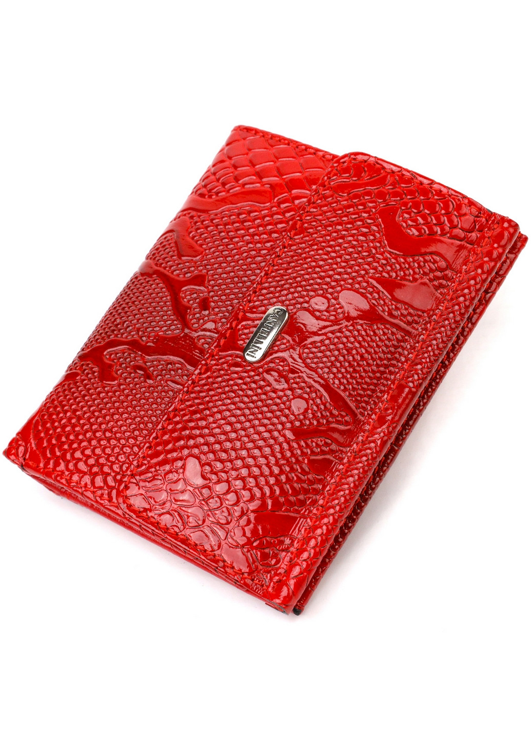 Жіночий шкіряний гаманець 12х9,8х1,5 см Canpellini (259923569)