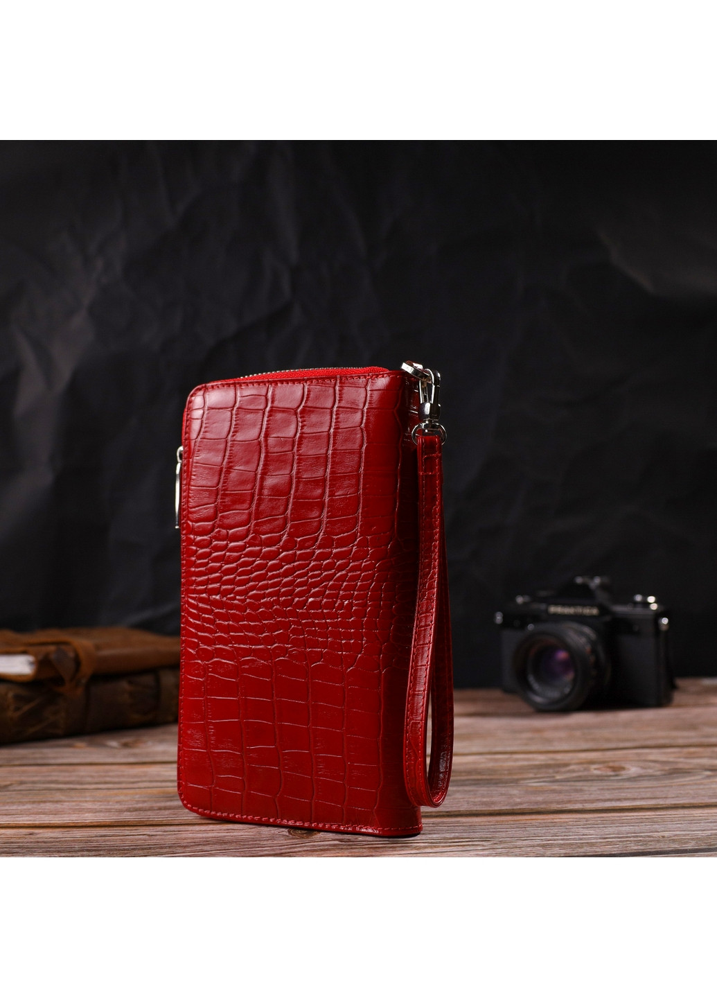 Жіночий шкіряний гаманець 21х12х2 см Canpellini (259923557)