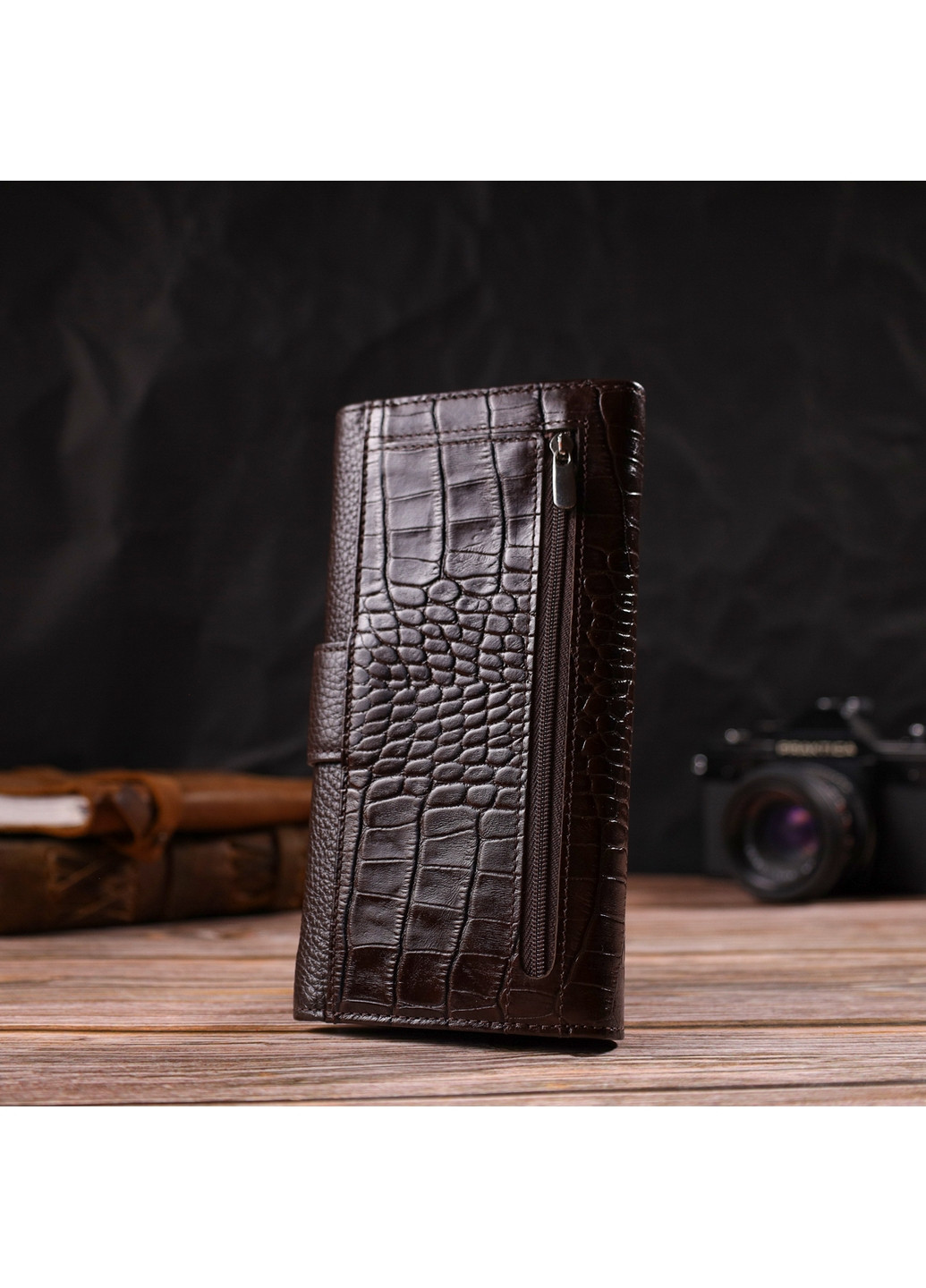 Кожаный кошелек 10,5х18,7х2,5 см Canpellini (259923714)