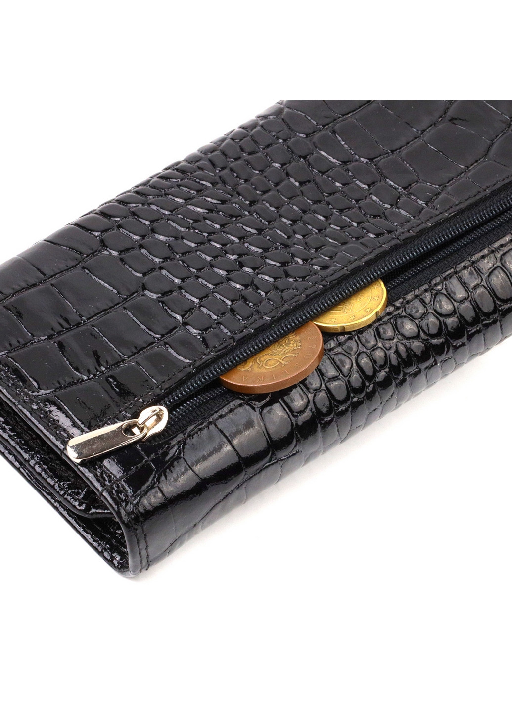Жіночий шкіряний гаманець 19х9,5х2 см Canpellini (259923615)