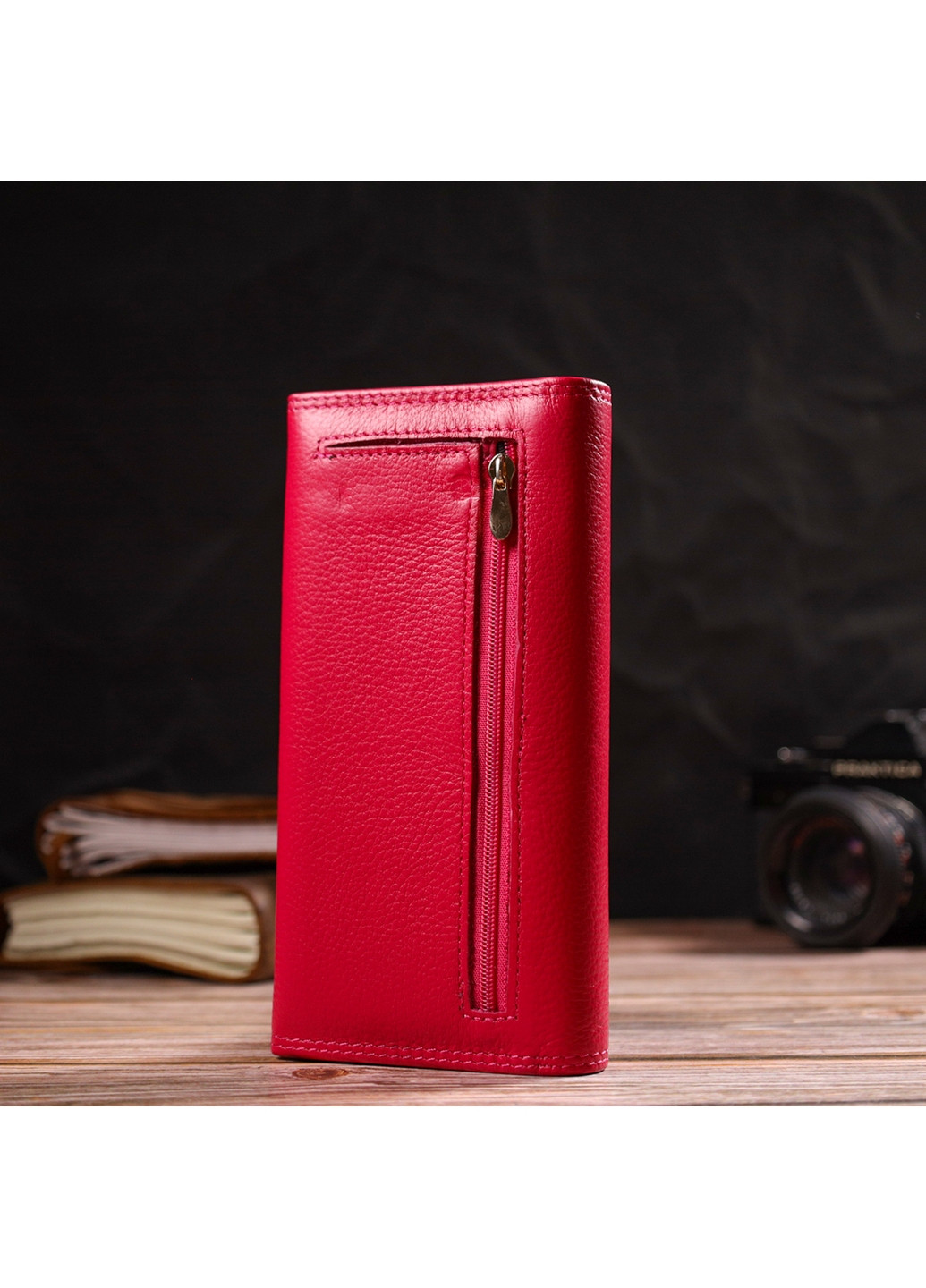 Жіночий шкіряний гаманець 18,5х9х3 см BOSTON (259923786)