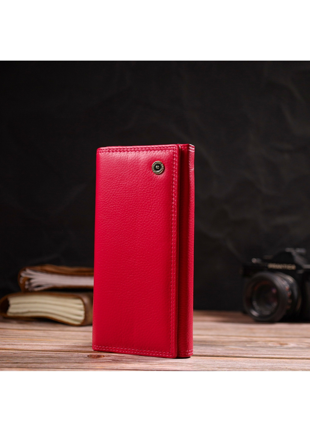 Жіночий шкіряний гаманець 18,5х9х3 см BOSTON (259923786)