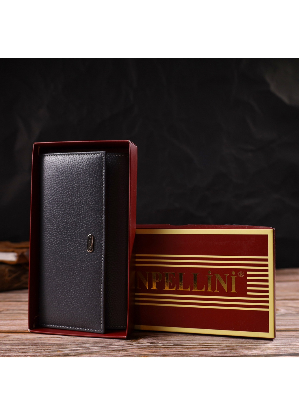 Женский кожаный кошелек 17,8х9х1 см Canpellini (259923657)