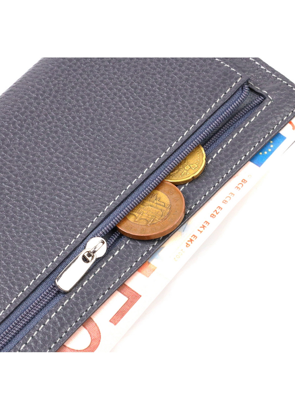 Женский кожаный кошелек 17,8х9х1 см Canpellini (259923657)